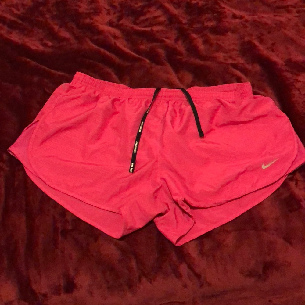Pink Nike Dri-Fit Shorts
